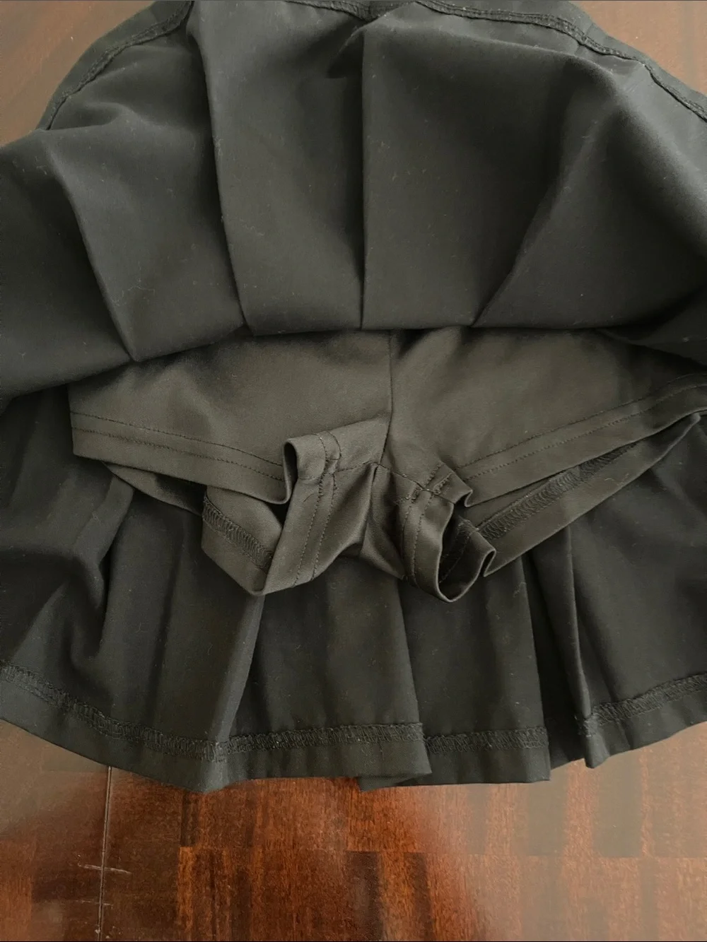 Gray and Black Pleated Mini Skirt Duo - Girl’s Skirts size 8